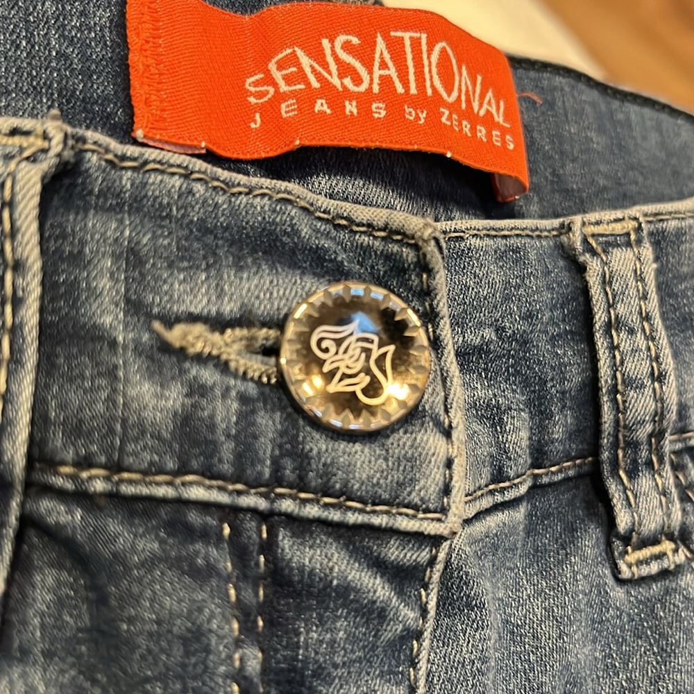 Sensational Jeans by Zerres. Stretch, straight leg - Picture 8 of 8